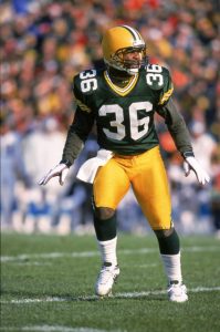 packer former feature butler united packers bay green way panthers defensive leroy plays defense nfl carolina against football during game