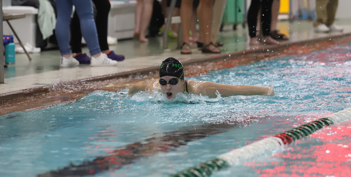 Sierra Woodford placed third in the 100-yard butterfly.