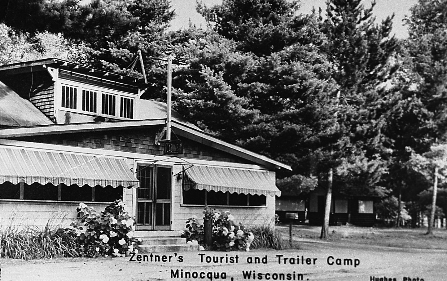 Zentner's Tourist and Trailer Camp on Lake Minocqua.